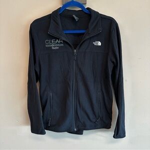 The North Face Black lightweight Zippered Jacket women’s size Medium